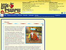 Tablet Screenshot of littletreasuresschool.com